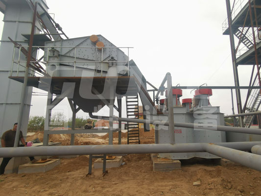 Sable de silice pour la production de verre L'énergie de l'Inde Mining Quartz Machine de fabrication de sable de pierre