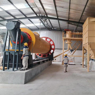 10tph Grand moulin à billes pour poudre de quartz Facilité d'installation et équipement minier durable