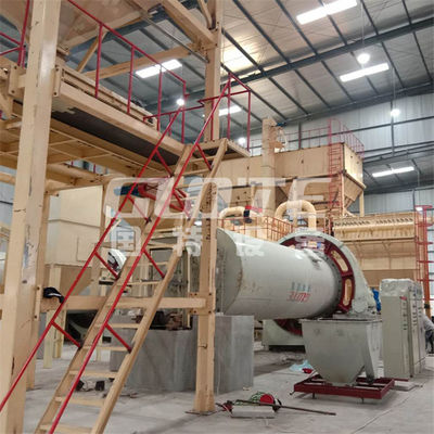 10tph Grand moulin à billes pour poudre de quartz Facilité d'installation et équipement minier durable