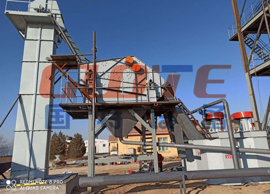 2023 Usine de concentration de silice de quartz et de feldspath humide pour les équipements de traitement du sable de verre