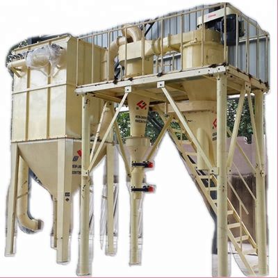 710 à 1500 tours/minute Vitesse de soufflage Concentratrice de poudre Classificateur d'air avec cyclone