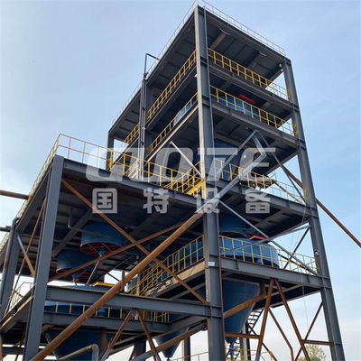 100000 KG usine de traitement de sable siliceux de pierre de rivière avec vidéo-inspection sortante