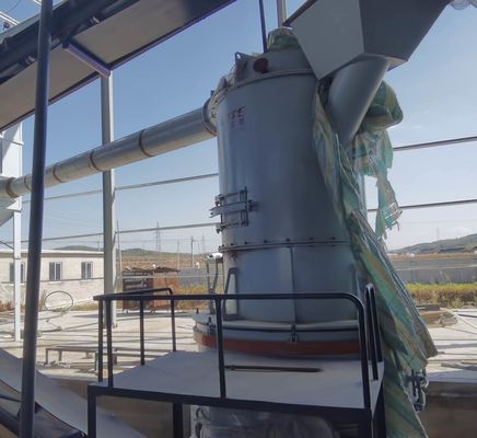 Usine de fabrication de sable de quartz à haute pureté avec une grande production et une bonne forme de grain
