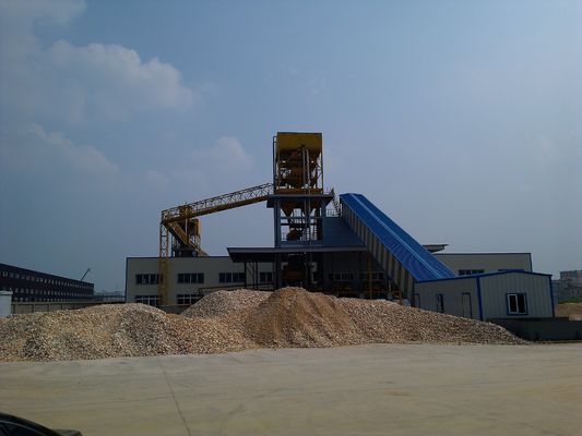 Fabrique de traitement du sable de quartz de qualité de fonderie de verre Machine à laver le sable de silice avec moteur