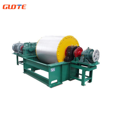 Largeur de ceinture 500-1400 mm Magnéte à sec à tambour séparateur magnétique pour machines minières de séparation de mines d'or