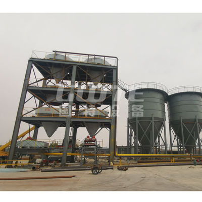 L'usine de traitement du sable au quartz/à la silice de 10000 kg de capacité