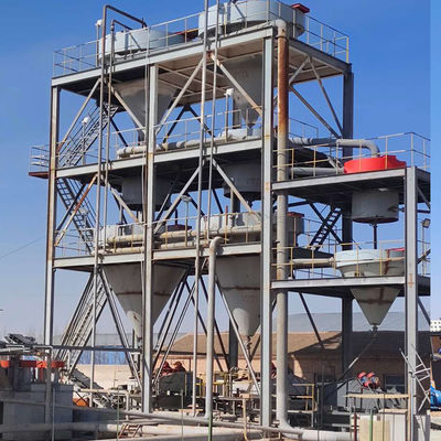 L'usine de traitement du sable au quartz/à la silice de 10000 kg de capacité