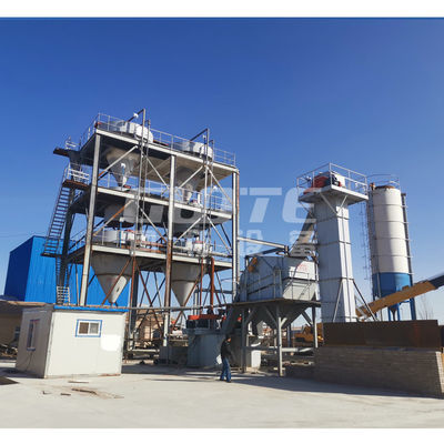 L'usine de traitement du sable au quartz/à la silice de 10000 kg de capacité