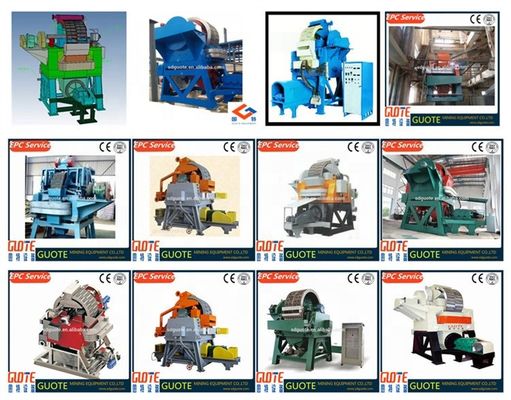 Separateur magnétique de type très humide 18000GS avec résistance magnétique réglable et 1