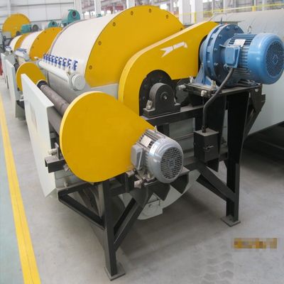 Séparateur minéral à tambour humide Séparateur magnétique avec champ magnétique fort et champ médian