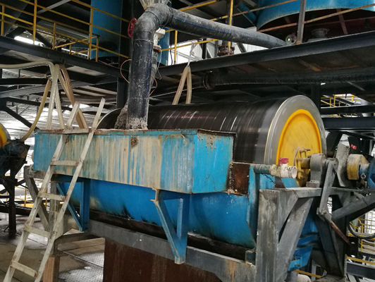 Installation d'extraction de minerai de fer à petite échelle avec séparateur magnétique d'hématite de 2-3 t/h