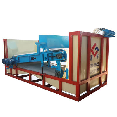 Separateur magnétique à bande humide de haute capacité de 1800 kg pour l'élimination et la valorisation du fer