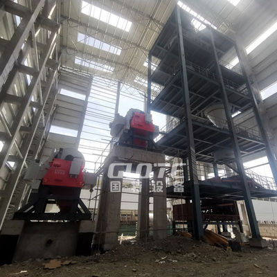 Installation bénéficiaire GUOTE Distributeur magnétique humide à anneau vertical à gradient élevé pour le feldspath