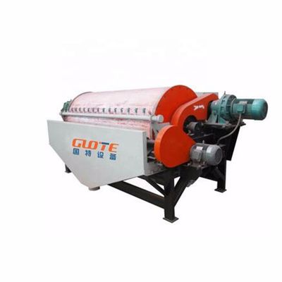 Machine de séparation de minerai de minerai de fer humide et sec avec tambour de séparation magnétique permanent