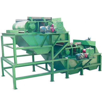 990,9% séparateur à tambour magnétique pour éliminer l'oxyde de fer non magnétique du sable de silice