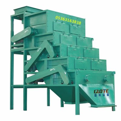 Machine à éliminer le fer des minéraux non métalliques avec séparateur magnétique à rouleaux de terres rares