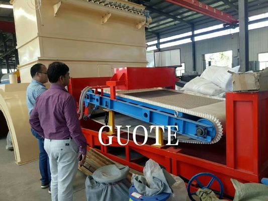 1 Machine de séparation magnétique à bande de minerai de fer à forte intensité à forte pente permanente