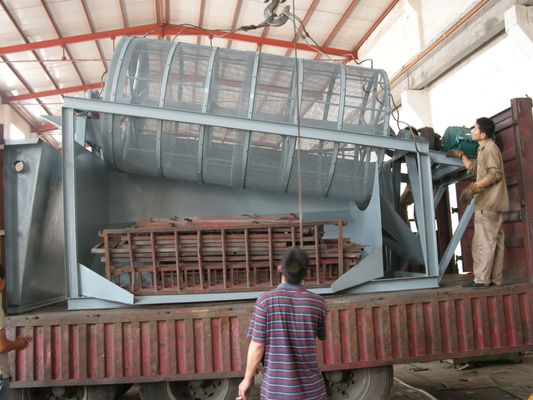 Fonctionnement en douceur Équipement de dépistage d'agrégats avec écran Trommel et tension 380V