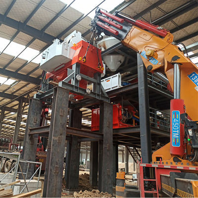 Separateur magnétique de 5000 kg pour séparer le fer des matériaux miniers non métalliques